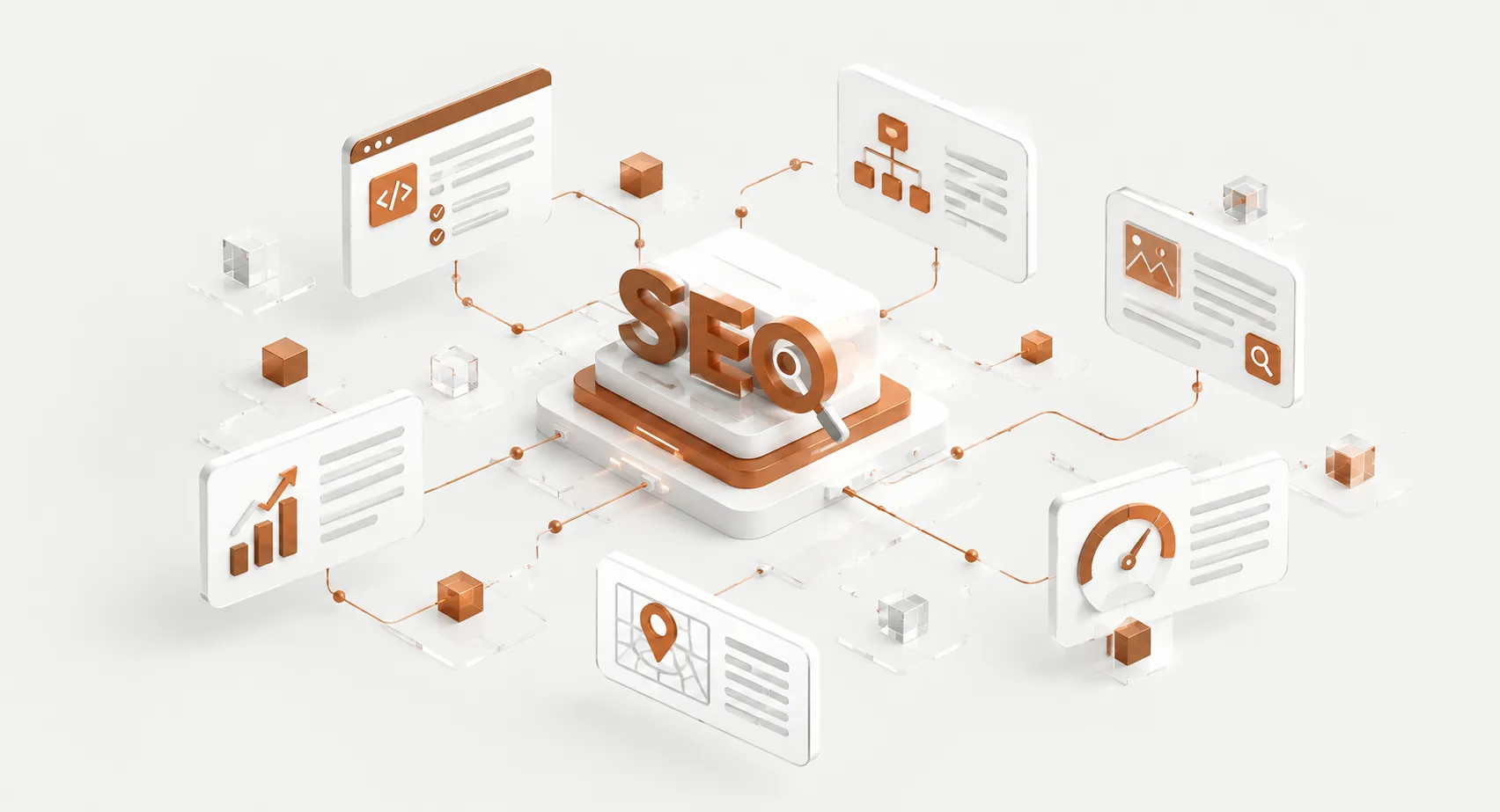 Technical SEO Hero Illustration