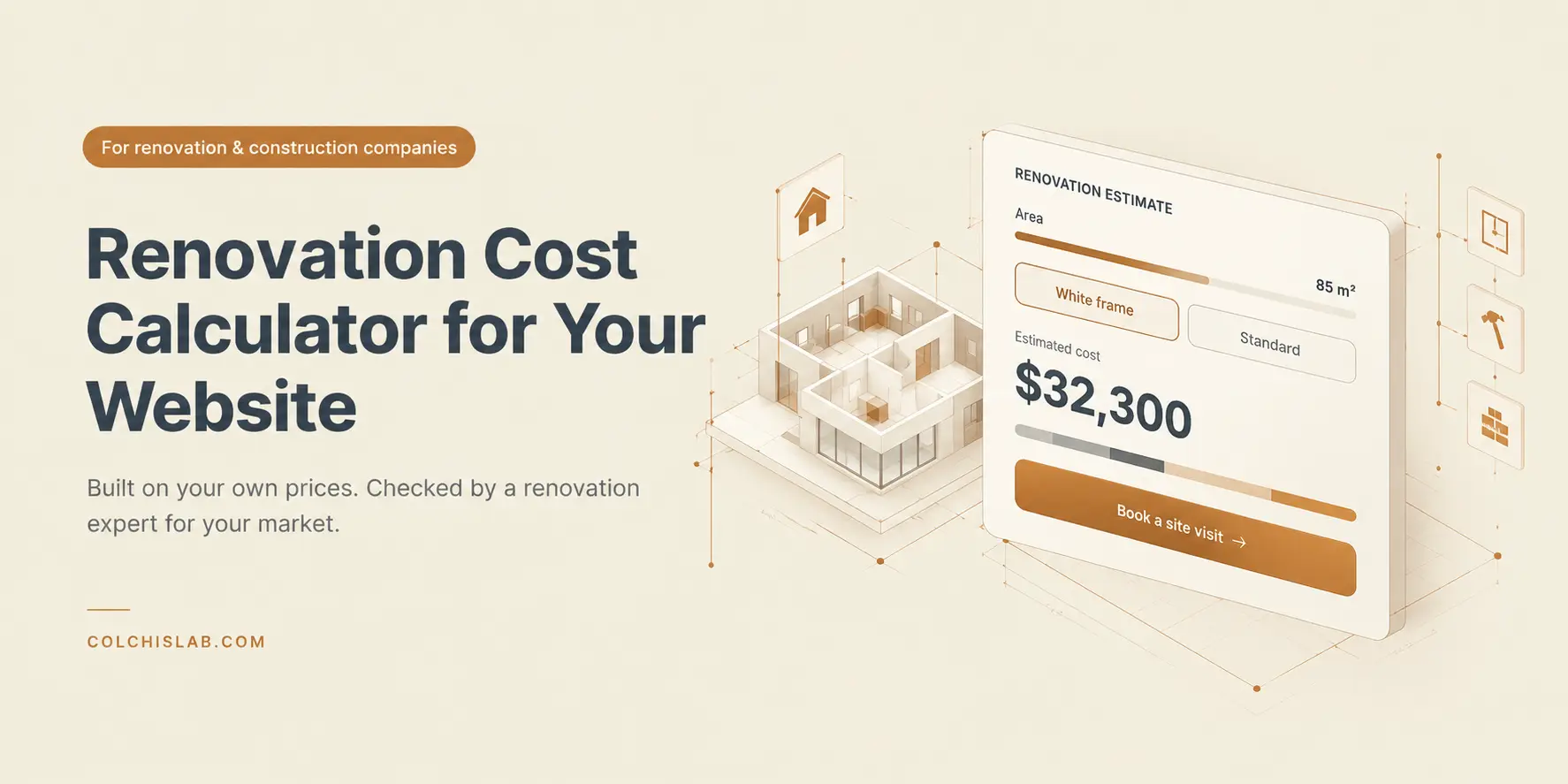 How a Renovation Cost Calculator Turns Your Website Into a Lead Machine