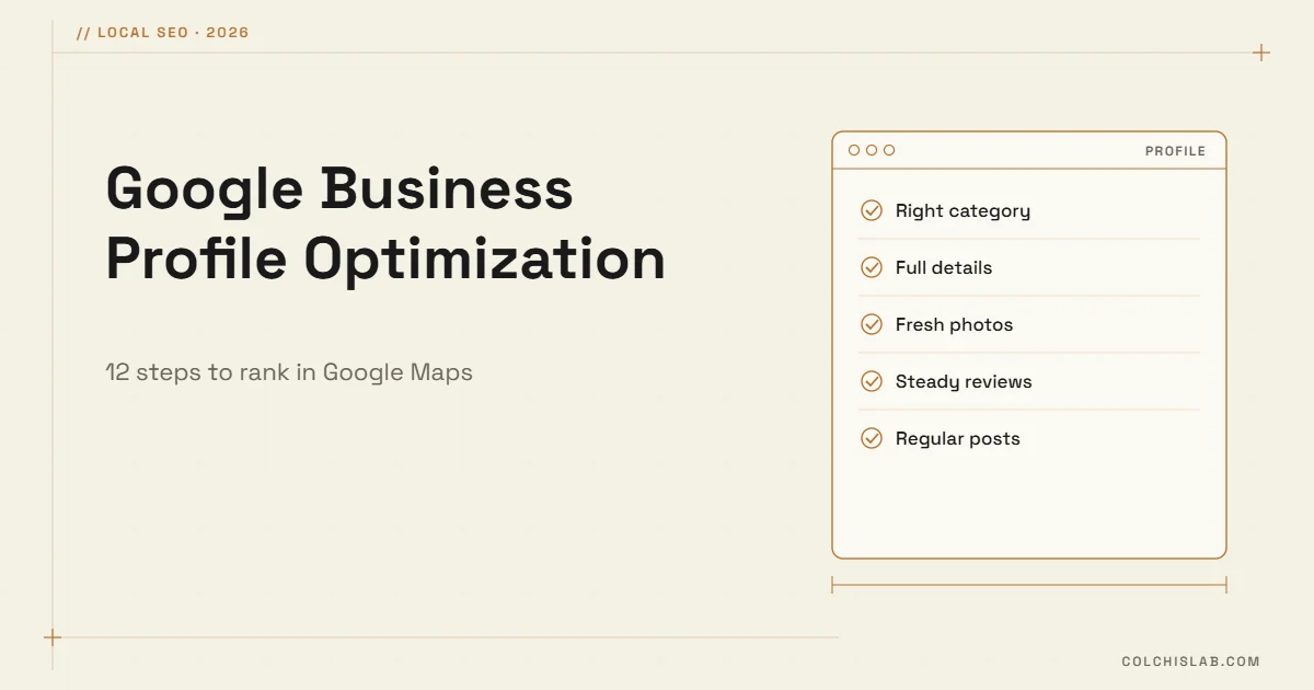 Google Business Profile Optimization: A Step-by-Step Guide