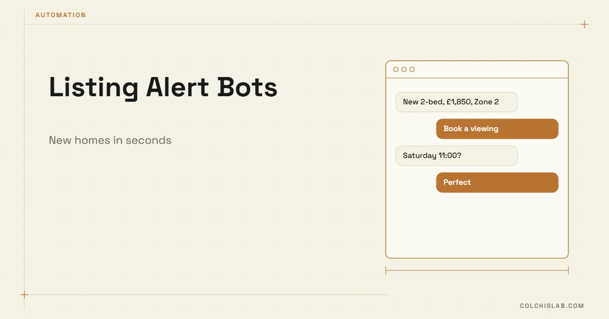 Real Estate Listing Alert Bot: Catch New Homes in Seconds